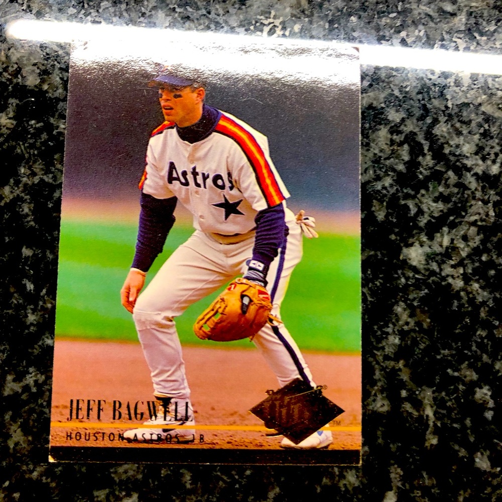 Jeff Bagwell Fleer Ultra 1993 #203 baseball card!!!